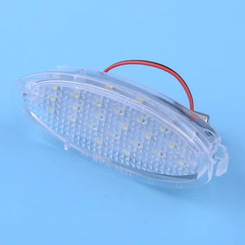 

CITALL 9.7 x 4.0 cm Car Clear LED License Number Plate Light Fit For OPEL Vauxhall Astra Zafira Agila Corsa Tigra Vectra