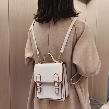 

Fashion Small Women Backpack Leather Female Travel Shoulder Bags High Quality Women Bags Backbags For Women Crossbody Bags