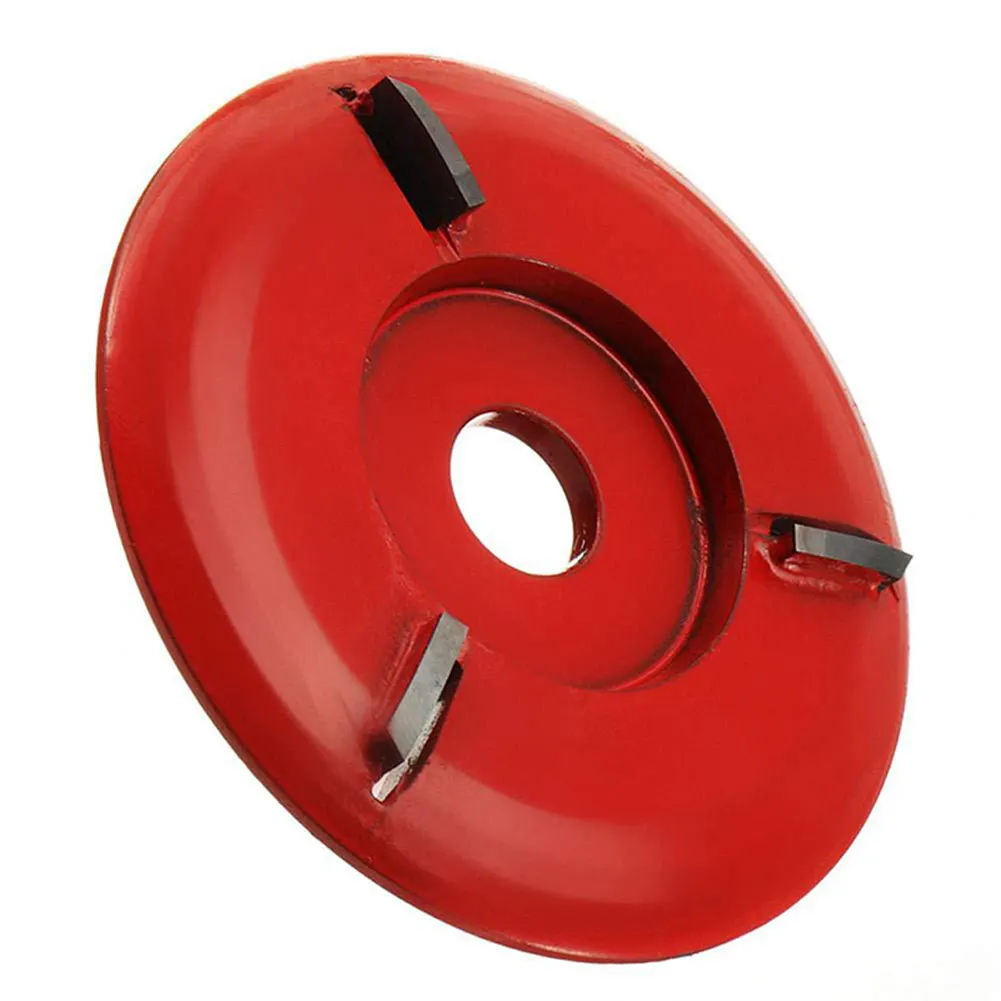4-зубы диафрагма угловая шлифовальная машина дисковый инструмент для резьбы по дереву резки JA55 - Цвет: Arc Red