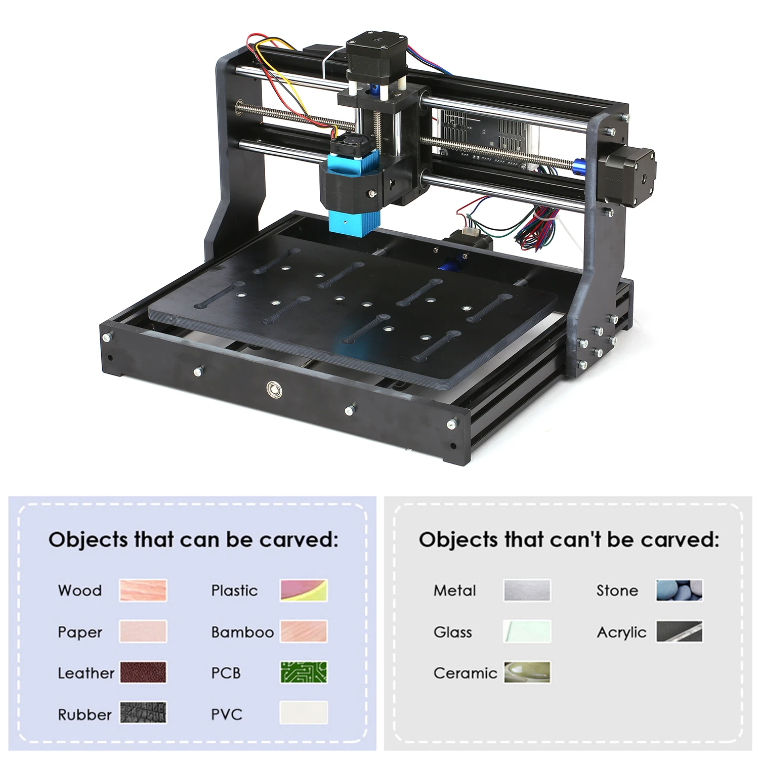 

Hot Engraving Tool ER11 Spindle Chuck Drill Bits CNC Router Kit Machine Control Laser Engraver Machine Wood Router Engraving Mac