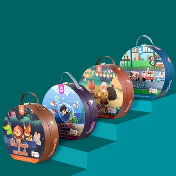 

Puzzle Toys For Children's Boys And Girls Early Education Portable Gift 2020 Newest Hot Box Puzzle Size: 140x 21cm