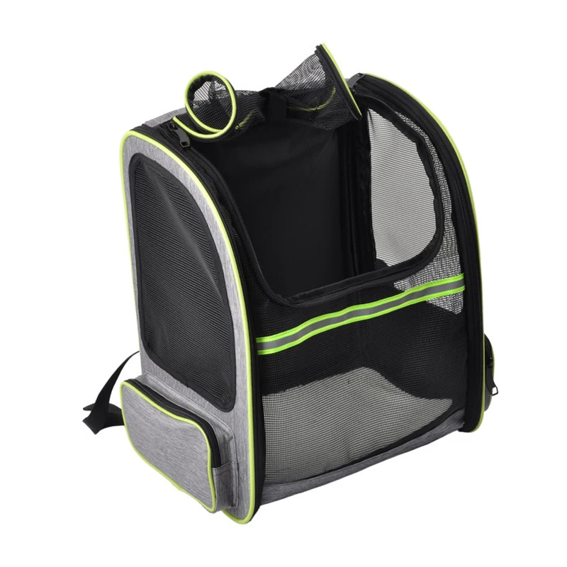 Переноска для домашних животных, рюкзак для маленьких собак, кошек, дышащая сетчатая сумка для щенков PI669