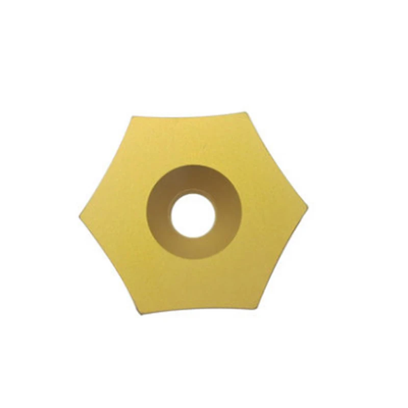 Free shipping HEMB-1  2  3  4  5  6 hexagon cnc carbide inserts outer burr blade cutting tool blade for steel (5)