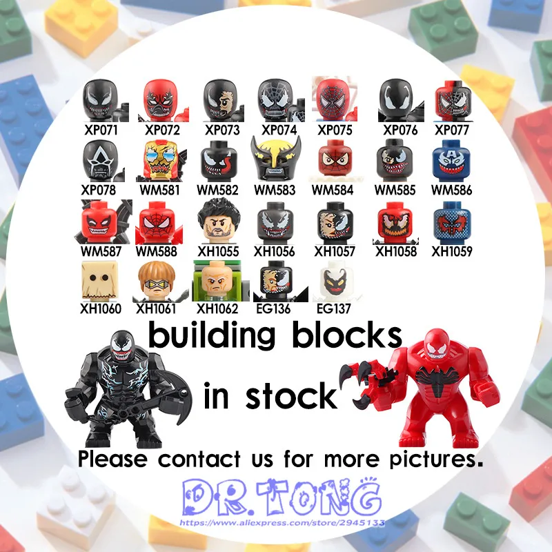 

28pcs Super Heroes Anti Venom Movie Venom set Model Building Blocks Figure Bricks Toys for children gifts BR269