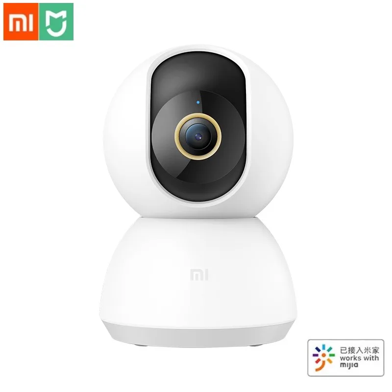 Xiaomi-cámara inteligente Mijia 2K, 1296P, Ultra HD, IP, WiFi, Pan-tilt, visión nocturna, cámara de vídeo de ángulo de 360 grados, Moni de seguridad para bebés