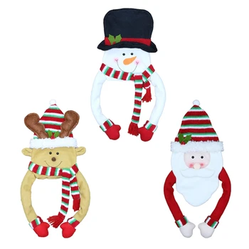 

Christmas Tree Topper Santa Claus Snowman Elk Top Hugger for Winter Wonderland