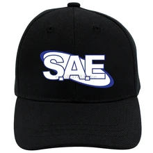 SAE женская черная бейсболка Snapback Hat хип-хоп Регулируемые кепки BBOY