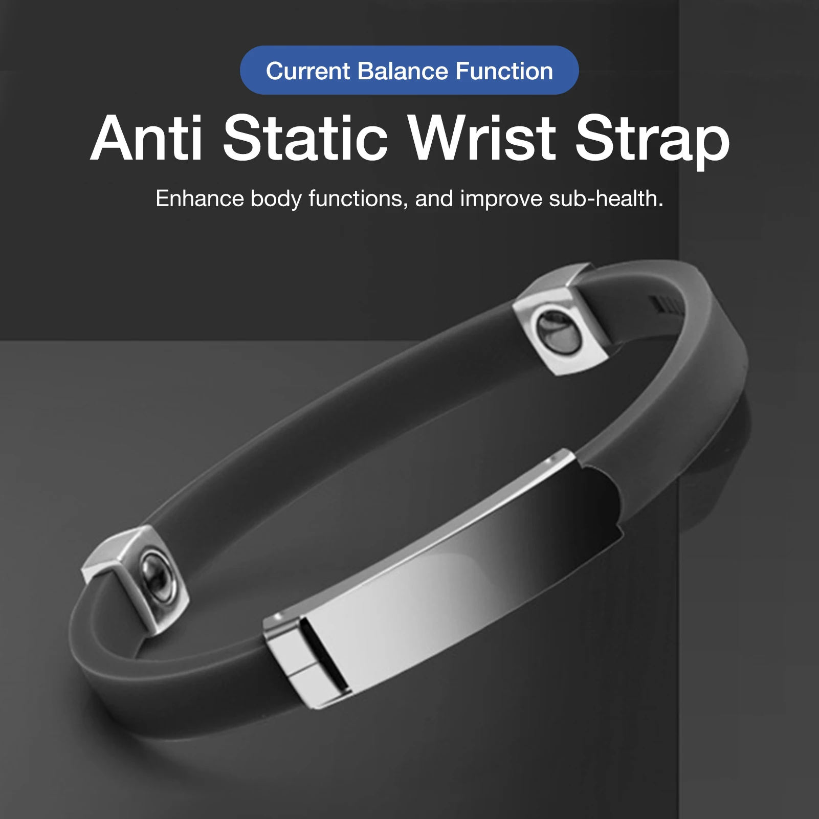 Anti-Static Wrist Band Wireless Wrist Strap Sport Bracelet Body Prevent Static Shock For Men Women Winter Anti Static Wristband