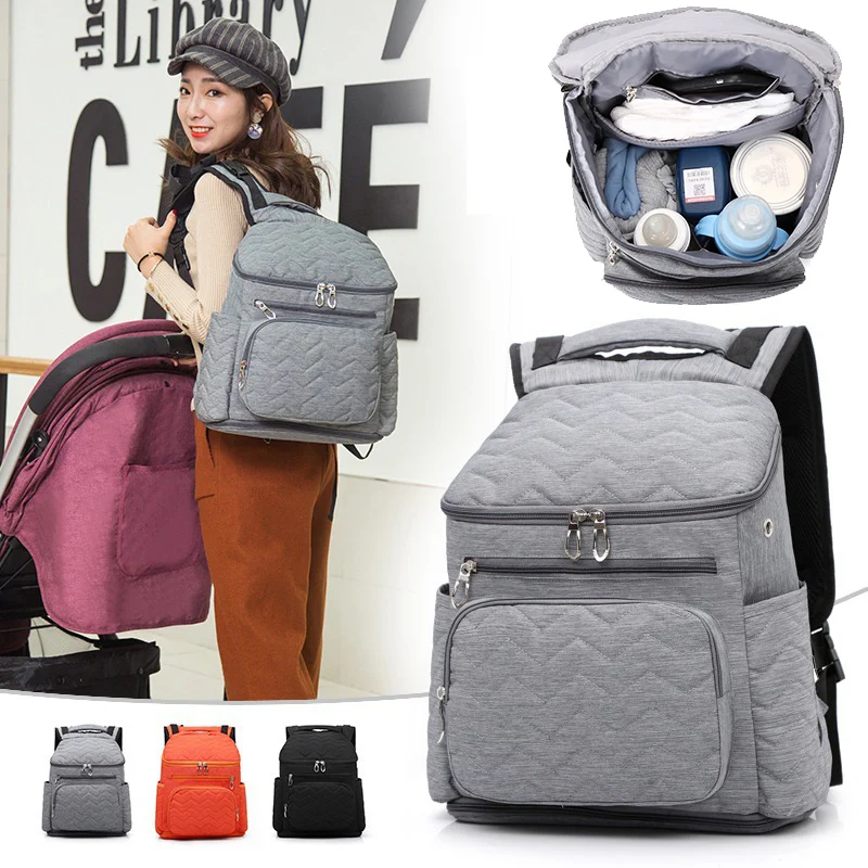 

Waterproof Diaper Bag Backpack Mother Bag Multifunctional maternity Backpack Large Capacity Out Fashion Mother Baby Bag