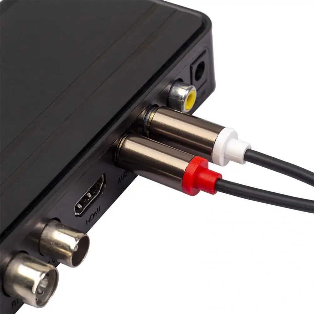 50% Off 3660B 2RCA to Male Lotus Cable AV Four-head Amplifier Audio Line | Электроника