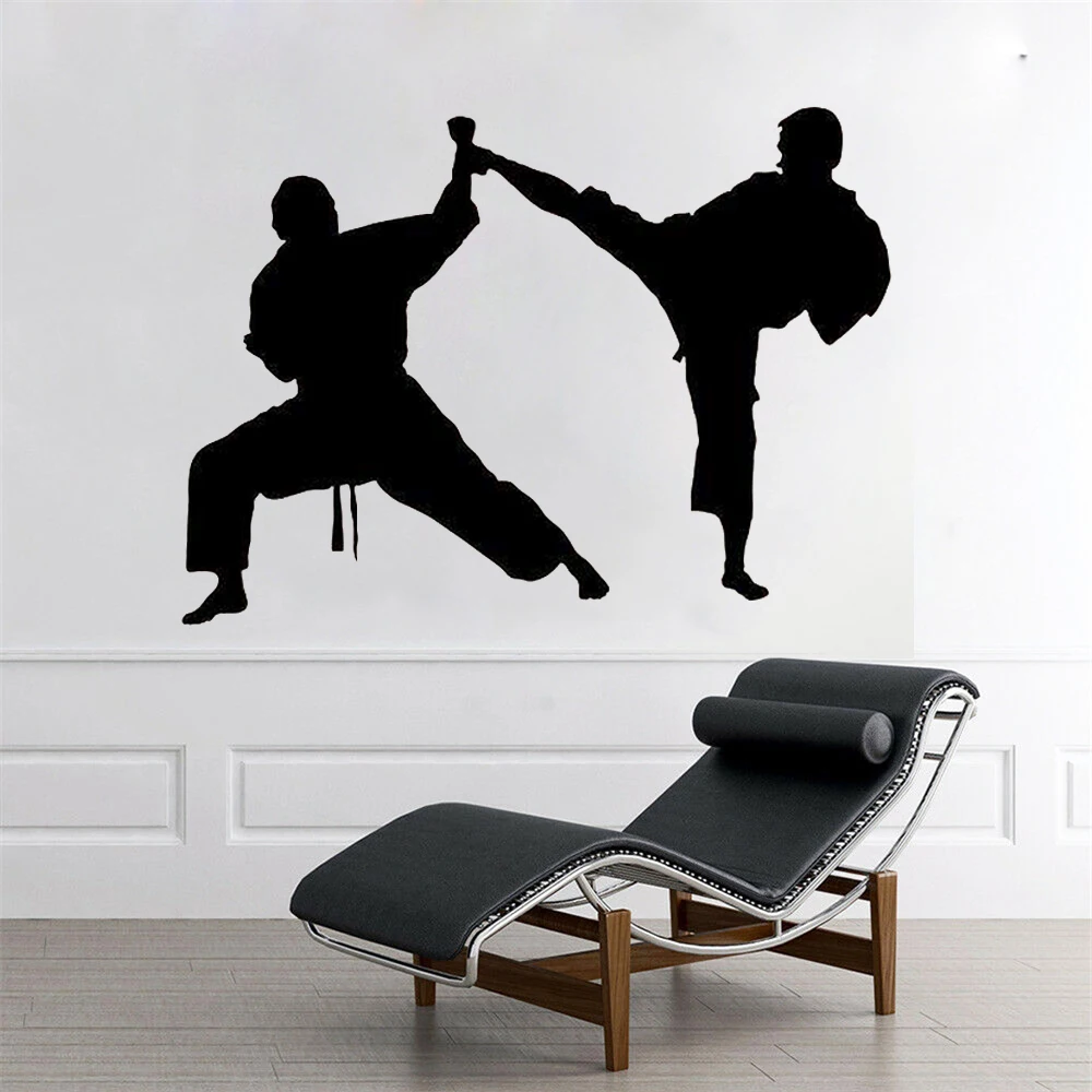 Karate Stickers Wall Decal Art Mural Martial Wall Decal Art Wall
