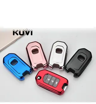 

Soft TPU Car Remote Key Case Cover For Honda CivIc HRV CRV XRV Crider Odyssey 2015-2018 Remote Key Protection Fit Freed Carbon