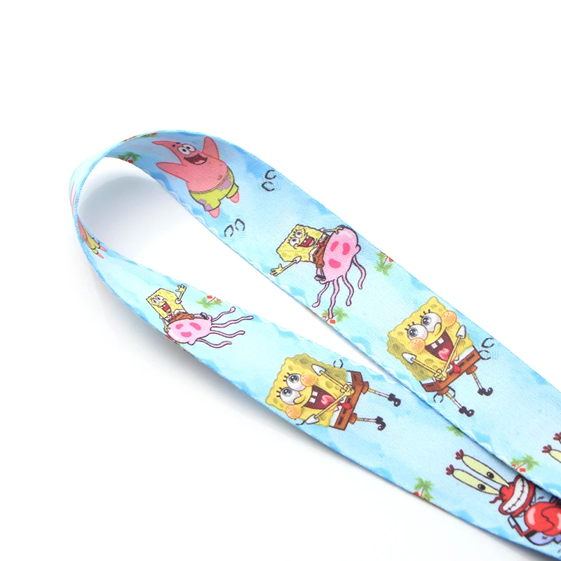 PC184 мультфильм ТВ брелок Lanyards держатель удостоверения личности ID карта Пропуск Тренажерный зал мобильный телефон USB бейдж держатель ключевой ремень