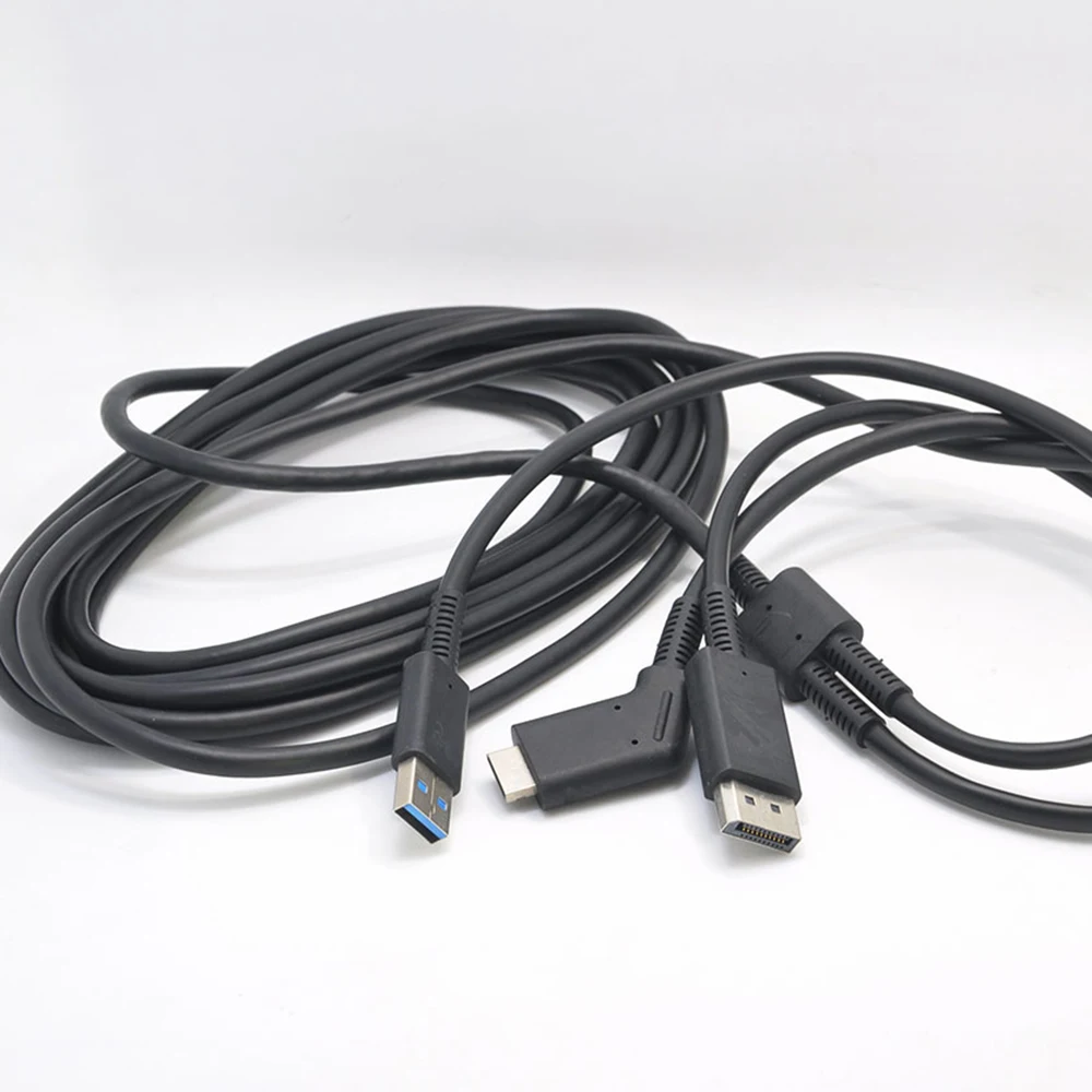 Подлинная USB 3 0 Displayport замена кабеля для Oculus Rift S VR 5M гарнитура кабель Замена