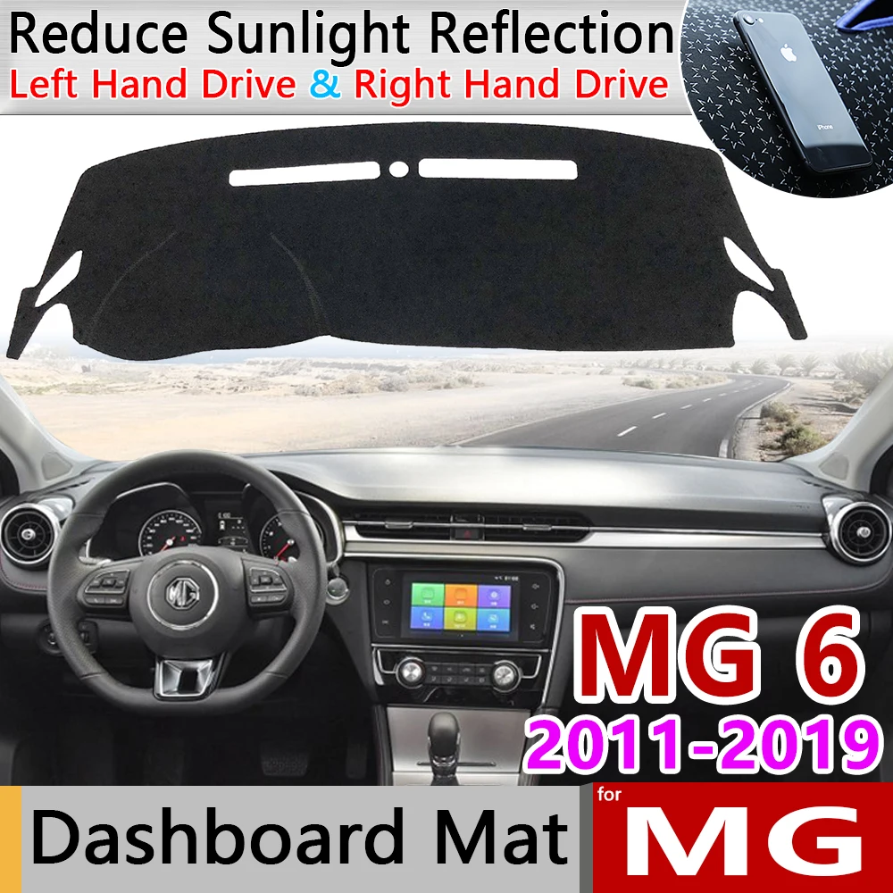 

for MG 6 2011 2012 2013 2014 2015 2016 2017 2018 2019 Anti-Slip Mat Dashboard Cover Pad Sunshade Dashmat Car Carpet Accessories