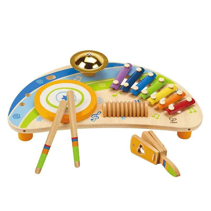 Hape Музыкальные инструменты музыкальные игрушки для детей Hape Pound& Tap Bench детские игрушки