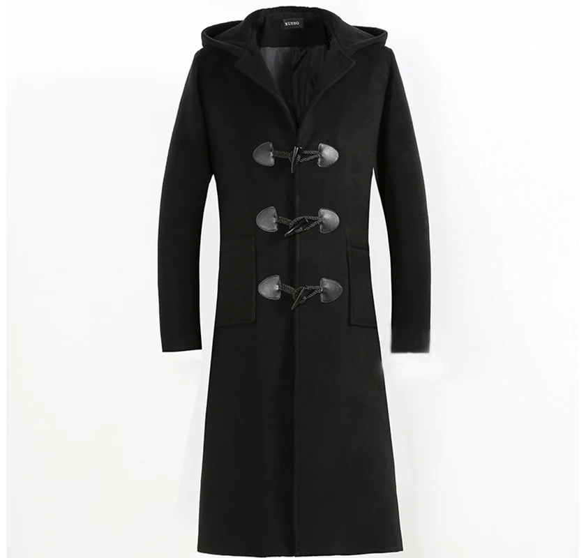 High Quality Autumn Winter Wool Coat Men Casual Woolen Blends Slim Fit Outwear abrigo hombre casacos Mens Long Trench Coats 4XL High Quality Autumn Winter Wool Coat Men Casual Woolen Blends Slim Fit Outwear abrigo hombre casacos Mens Long Trench Coats 4XL