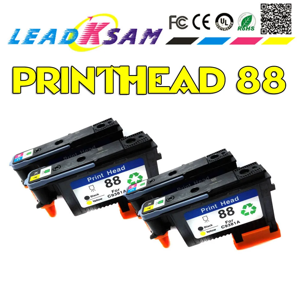 Печатающая головка совместимая с hp 88 C9381A C9382A печатающая для hp88 K550 K5400 K8600 L7000 L7480 L7550