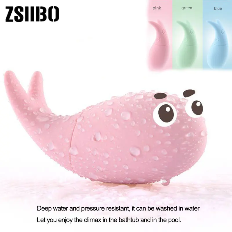 G Spot Sex toys for women Small fish wireless jumping egg female masturbation massage AV vibrator egg vaginal stimulator