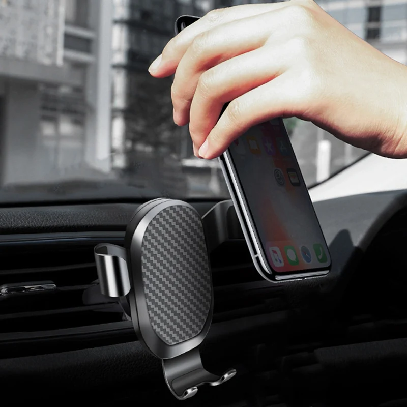 Car Phone Holder Stand Gravity for iPhone Samsung Support Stand Steady Bracket for Huawei Xiaomi Mobile Phone Car Holder New