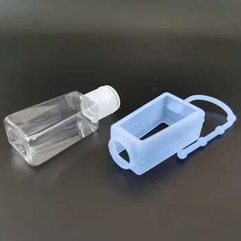 

20Pcs/Lot Portable Traveling Refillable Bottle Silicone Hand Sanitizer Perfume Holder Mini Cute Empty Bottle Bath And Body Works