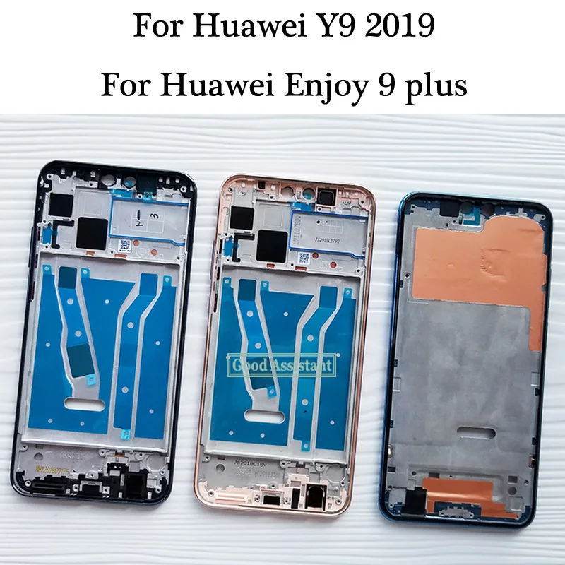 

Original For Huawei Y9 2019 / For Enjoy 9 plus Front Housing Chassis Plate LCD Display Bezel Faceplate Frame ( No LCD )