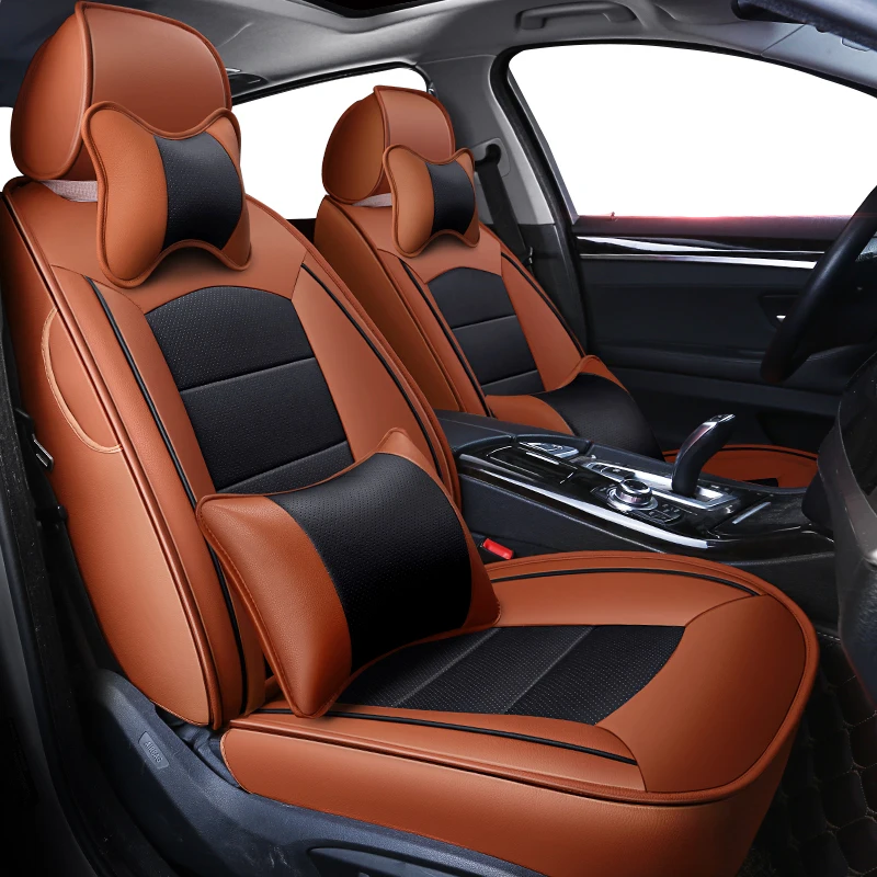 kokololee custom real leather car seat cover For suzuki grand vitara jimny KIZASHI swift sx4 baleno IGNIS car seats protector