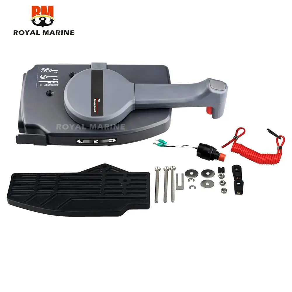 Scatola Di Controllo Per Montaggio Laterale Per Motore Yamaha Boat (Semplice), Tirare Per Aprire Il Motore Della Barca 703-48205 703-48205-B1 703-4827