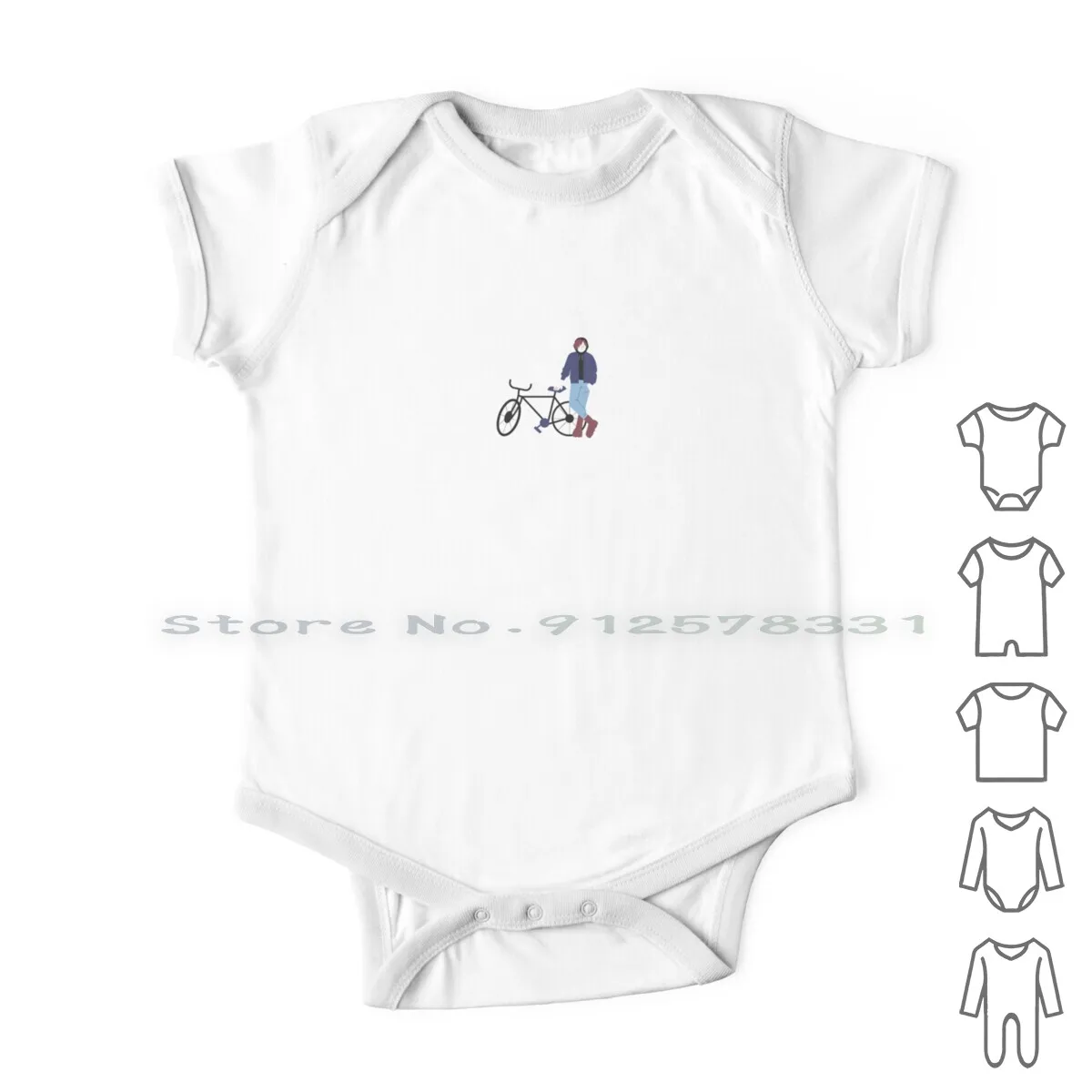 

Just Your Average Cyclist Newborn Baby Clothes Rompers Cotton Jumpsuits Cycling Bike Popular Trending Casual Oldman Infant Long