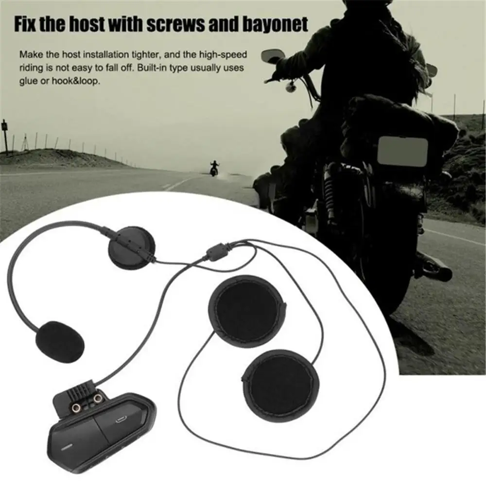 

Studyset Motorcycle Helmet Bluetooth Earphone Fm Radio High Fidelity Low Energy Bluetooth Earphone Motorcyclist Dedicated