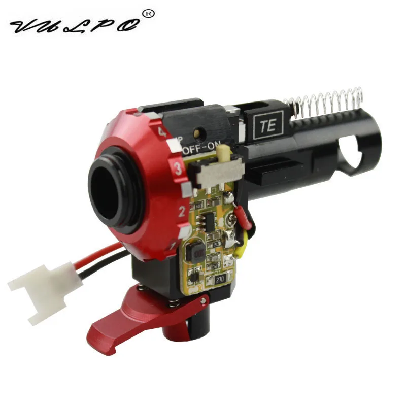 Câmara com Led para Airsoft Cnc de Alumínio Vulpo Venda Quente Aeg m4 M16 Upgrades Caça Acessórios Hop up 10 up câmara com led para airsoft aeg