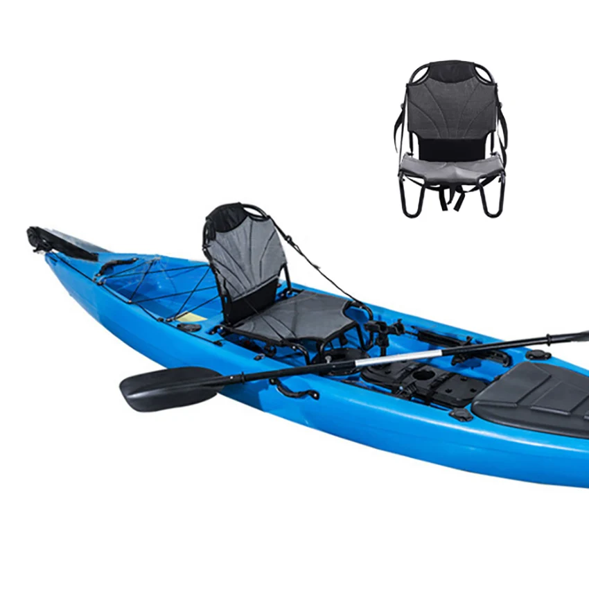 Adjustable Kayak Canoe Fishing Boat Seat Support Back Rest Cushion Pad Drifting 
