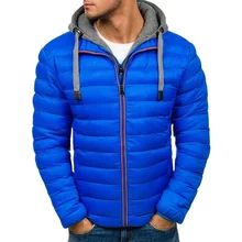 ZOGAA новая брендовая мужская парка пальто Мужская Утепленная хлопковая осенне-зимняя куртка на молнии мужская зимняя теплая куртка размер S-XXXL