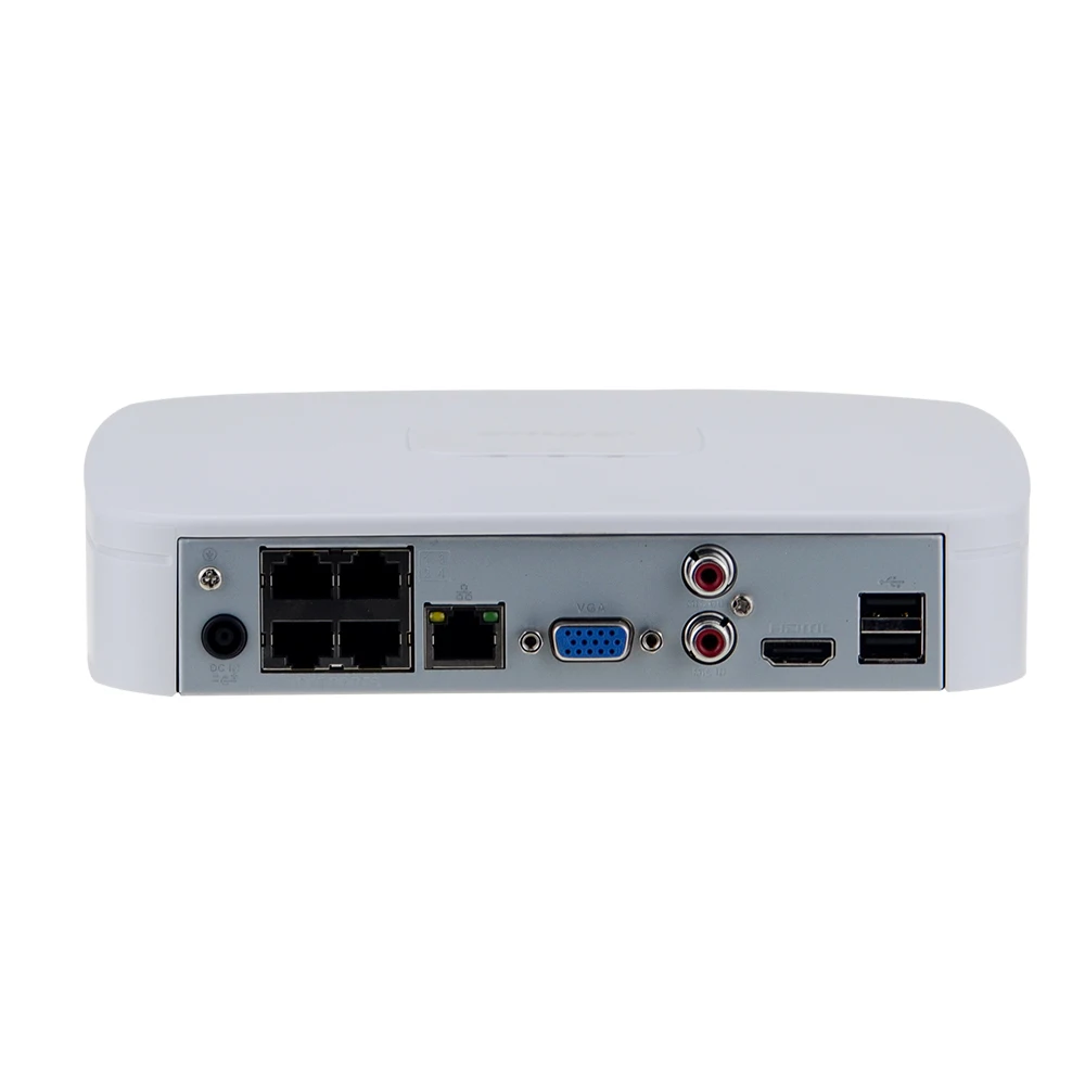 DH 4K POE NVR NVR4104-P-4KS2 NVR4108-8P-4KS2 с 4/8ch PoE h.265 видеорегистратор Поддержка ONVIF 2,4 SDK CGI с логотипом