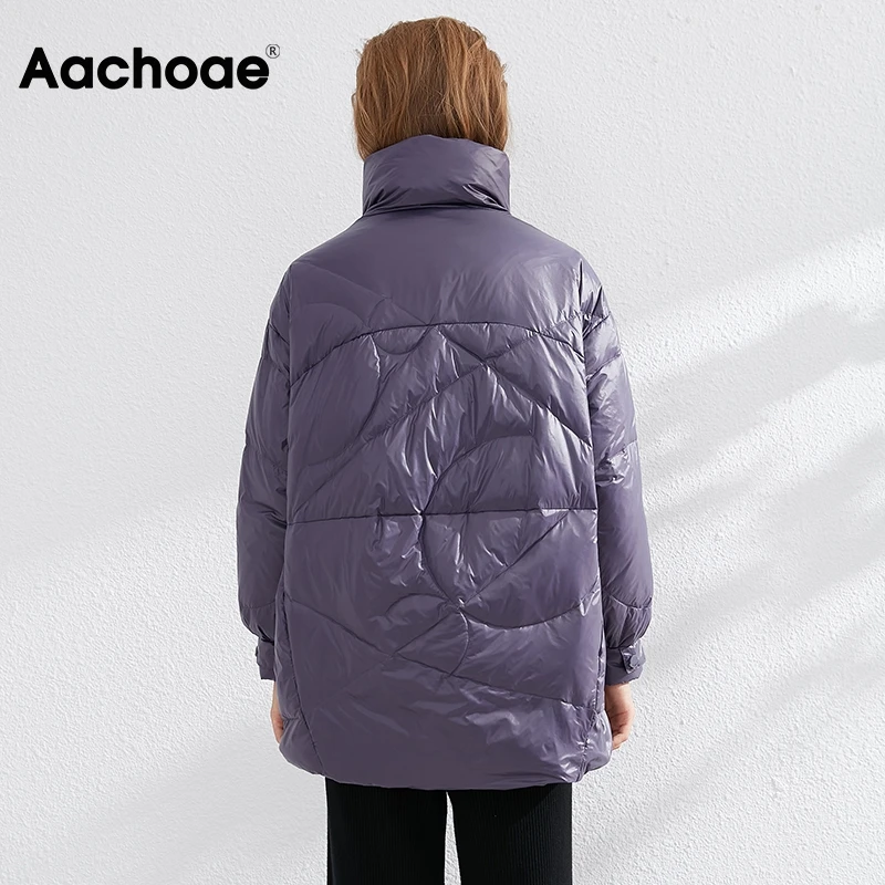 Aachoae Pure Winter Lightweight Down Jacket Women
