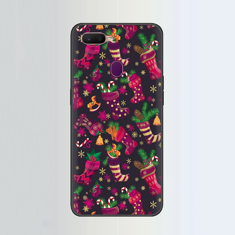 B7 Счастливого Рождества, мягкий силиконовый чехол для телефона для OPPO A1K A5 A9 K5 Рено Z 2 10X Ace 2Z 2F Realme 2 A5 3 5 pro Q X LiteXT X2 - Цвет: B7