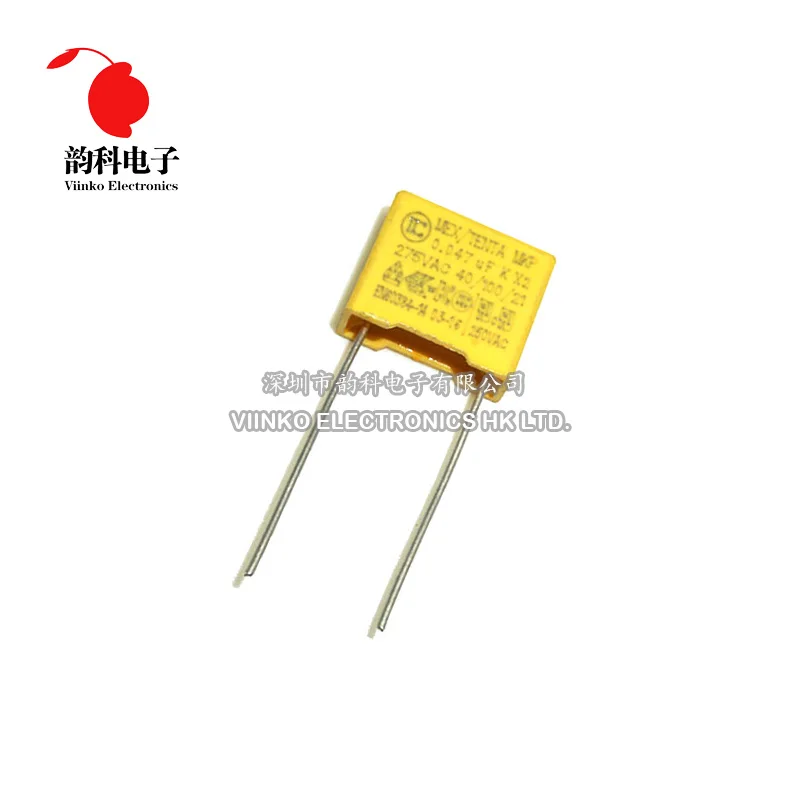 Защитный конденсатор X2 10 шт. мм 275VAC 275 В 0 01 мкФ 022 033 047 15 22 33 47 полипропиленовая