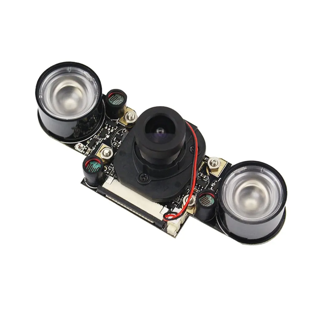 Для камеры Raspberry Pi3 5MP веб-камера Встроенная ИК-подсветка режим переключения ночного видения для Raspberry Pi 3B/3B+/Pi 2B B