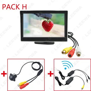 

5-Inch Holder Display LCD Display + High-definition Vehiclel Backup Camera + Camera Wireless Module