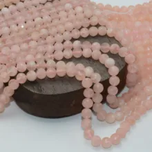 Натуральный розовый Берил морганит граненый жир Круглые бусины 8 мм