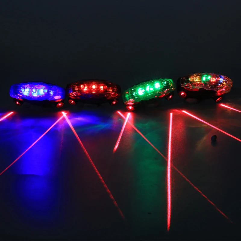 

Bicycle LED Tail Light Waterproof Safety Warning 5 LED 2 Laser Night MTB Road Bike Rear Lamp Multicolor Bicycle Accessories