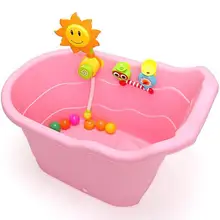 Большая ванна бочка для детей Детская ванна бочка Бытовая пластиковая Ванна бочка ванна бочка утолщенная может сидеть и