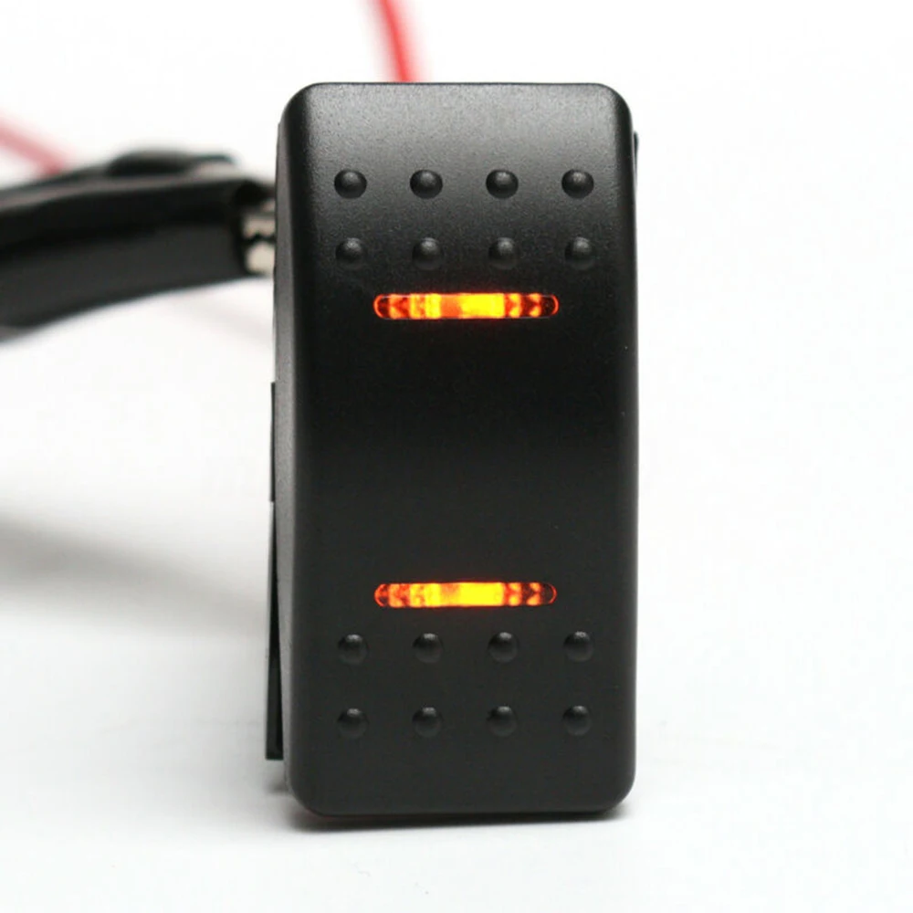 

Parts Switch Car Truck Marine 1Pc 660030 LED Indicator Replacement ABS