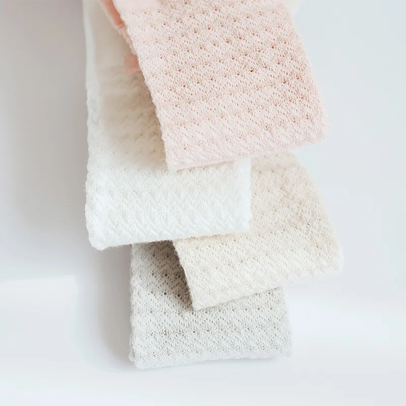 Spring And Summer Thin Panty-hose for Kids Small Wave Bow Girls Baby Mesh Cotton Socks 1-3-5-Year-Old