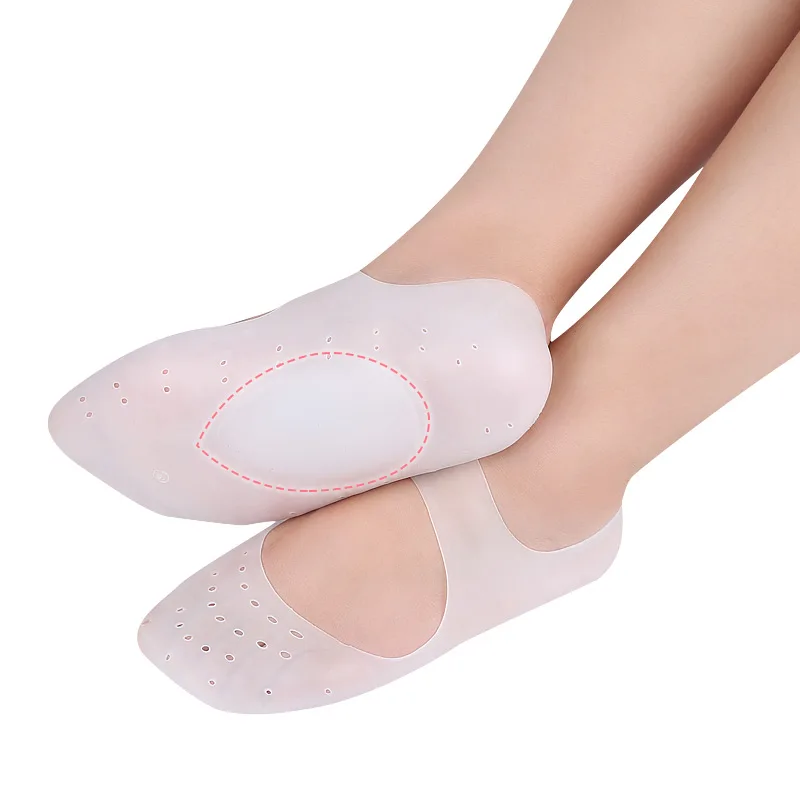 

Silicone Gel Compression Moisturizing Socks Flat Foot Arch Support Orthopedic Insoles Plantar Fasciitis Cracked Heel Feet Care