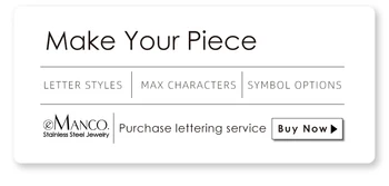 

Personal Letter Digital Service/Customize Your Own JewelryS tyle/Make Your Brand