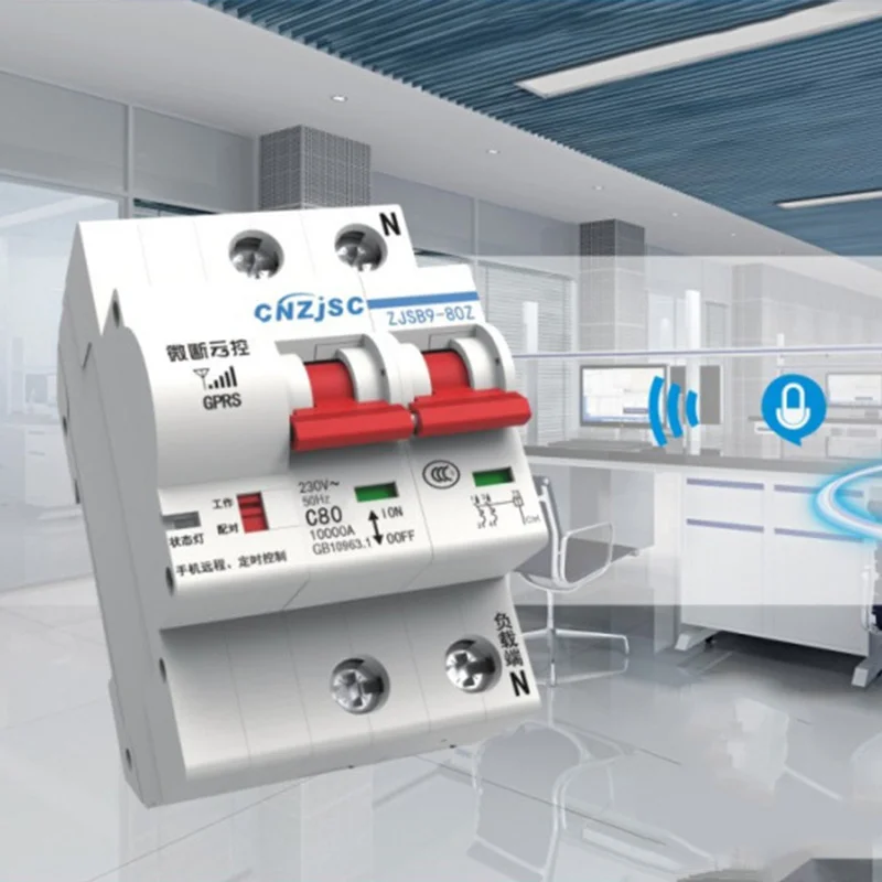 

New WiFi Smart Circuit Breaker App Remote Control Automatic Switch Overload Circuit Protection SF66