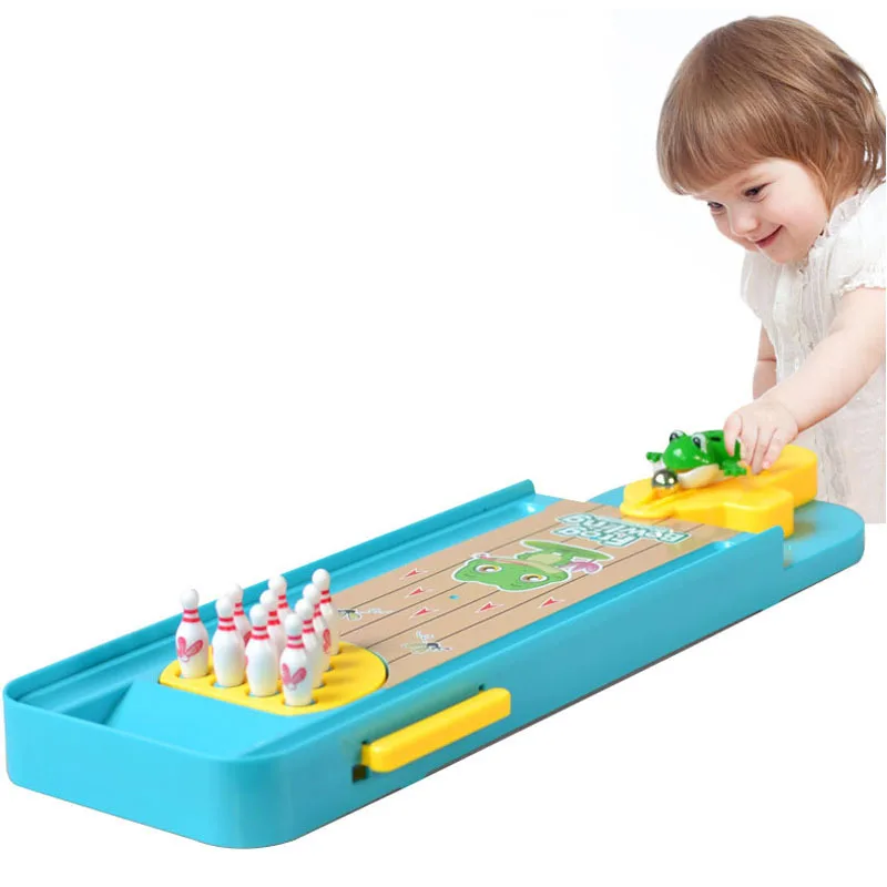 

Interactive Toy Mini Frog bao ling qiu tai Tabletop Game Kindergarten Educational Toy Launch Pad