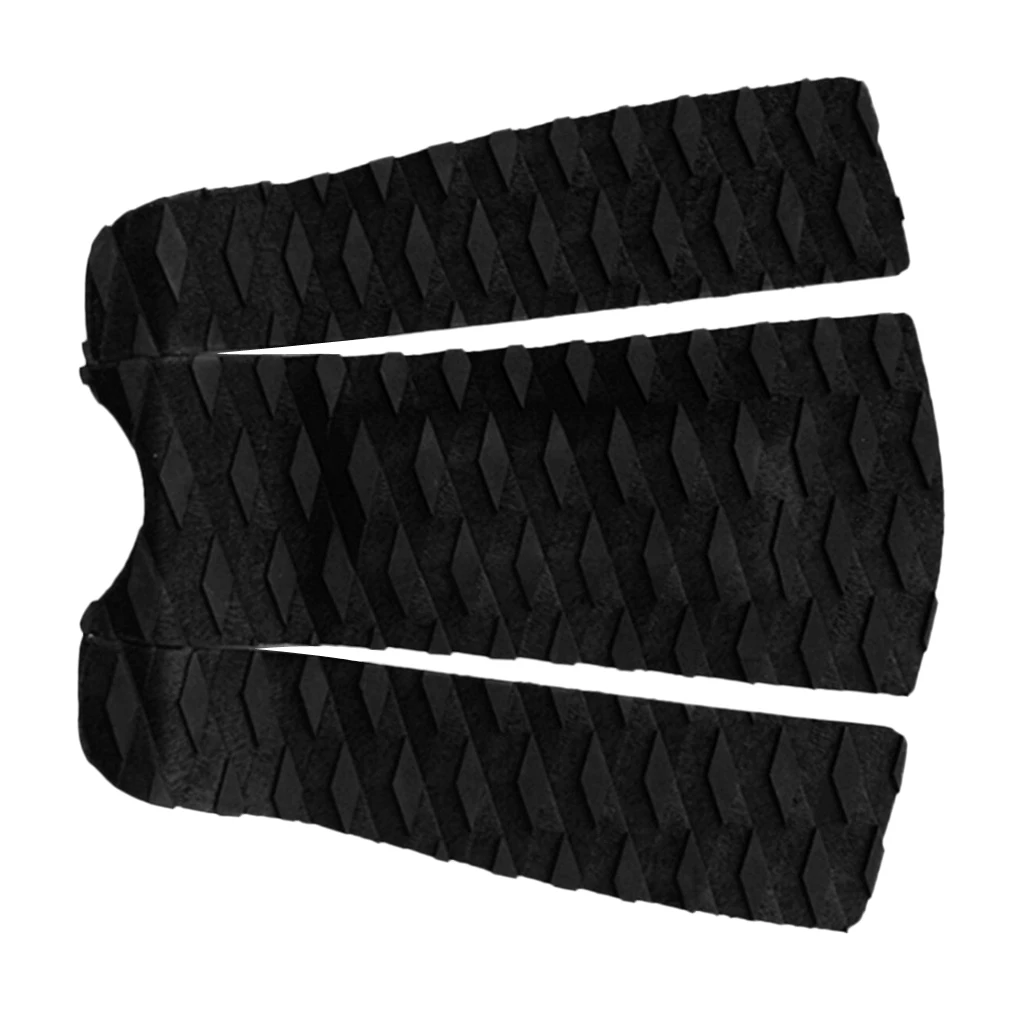 3pcs Premium EVA Anti-skid Surfing Traction Pad Surfboard Kiteboard Paddleboard Tail Pad Deck Grip Surfing Accessories
