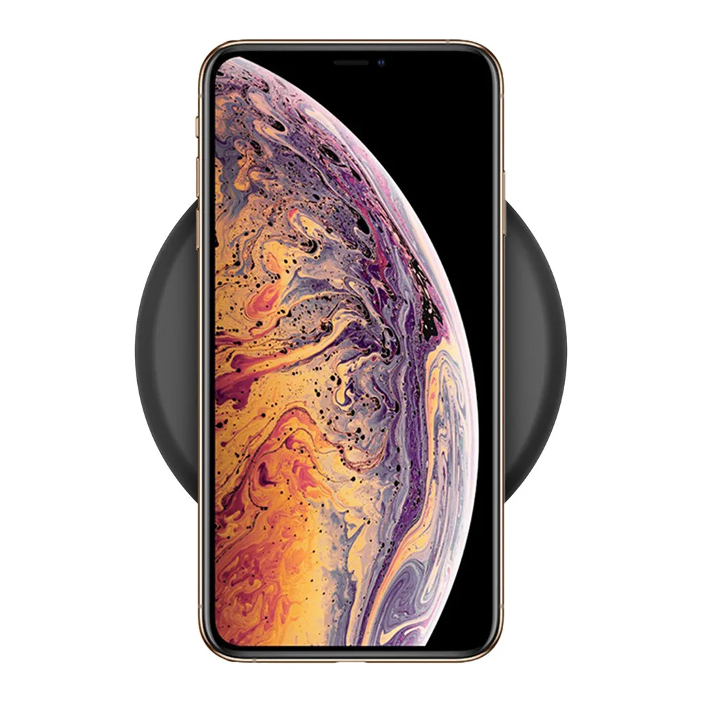 Ouhaobin Беспроводное зарядное устройство для iPhone для samsung 10 Вт QI Беспроводное зарядное устройство Съемный кронштейн Быстрая зарядка для телефона